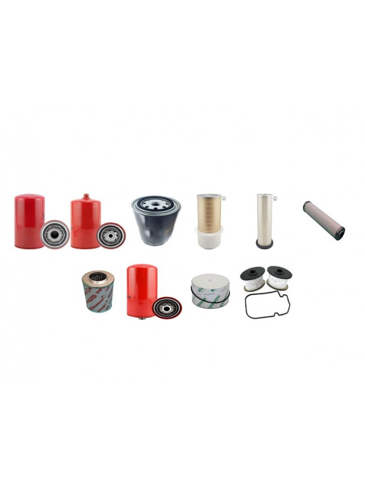 HSM 904 Filter Service Kit w/Iveco COMMON RAIL TURBO Eng.   YR  2004-