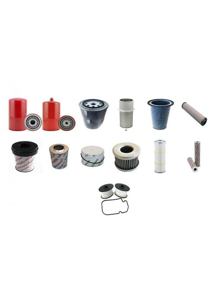 HSM 904 H 1 Filter Service Kit w/Iveco Eng.   YR  2005-