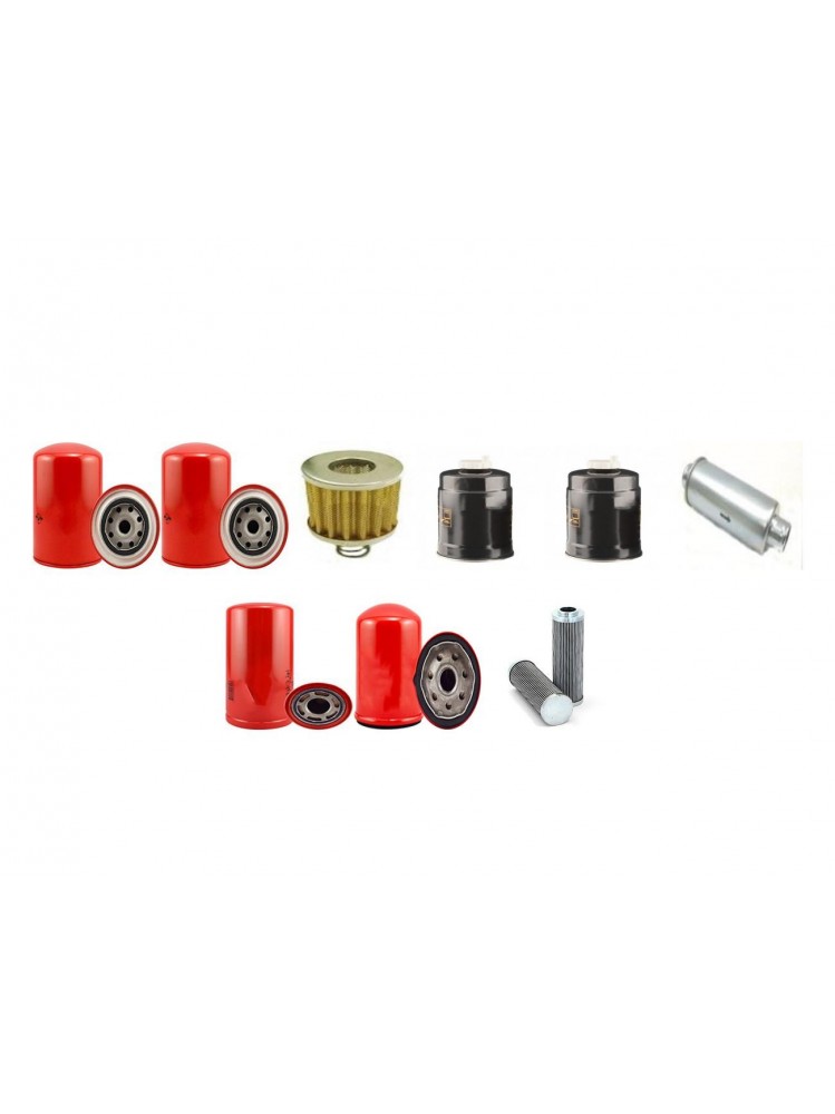 HUERLIMANN SX 1600 Filter Service Kit w/1000.6 W.T.I. Eng.