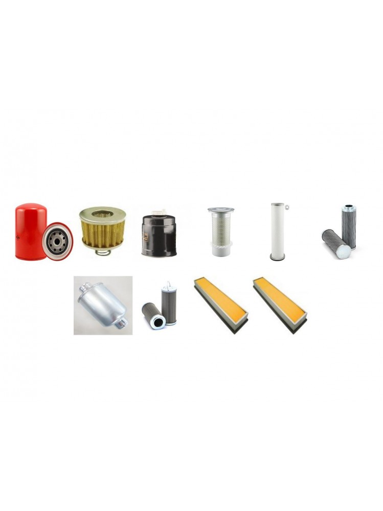 HUERLIMANN XA 86 Filter Service Kit w/1000.4WT EURO II Eng.