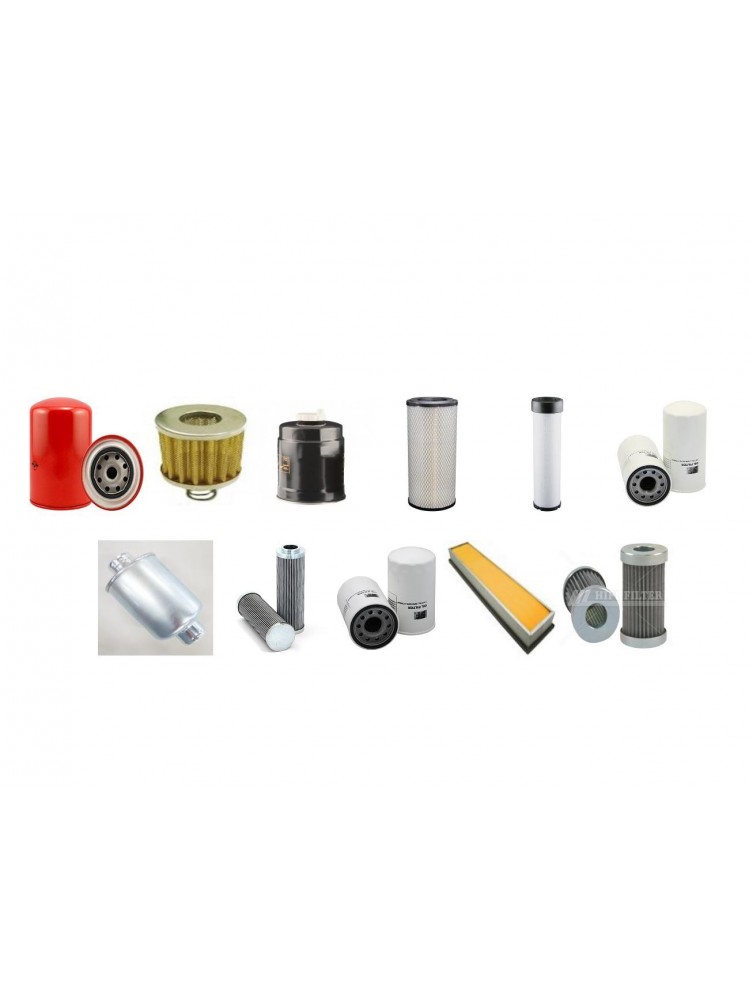 HUERLIMANN XA 90 Filter Service Kit w/1000.4WTI TIER III Eng.