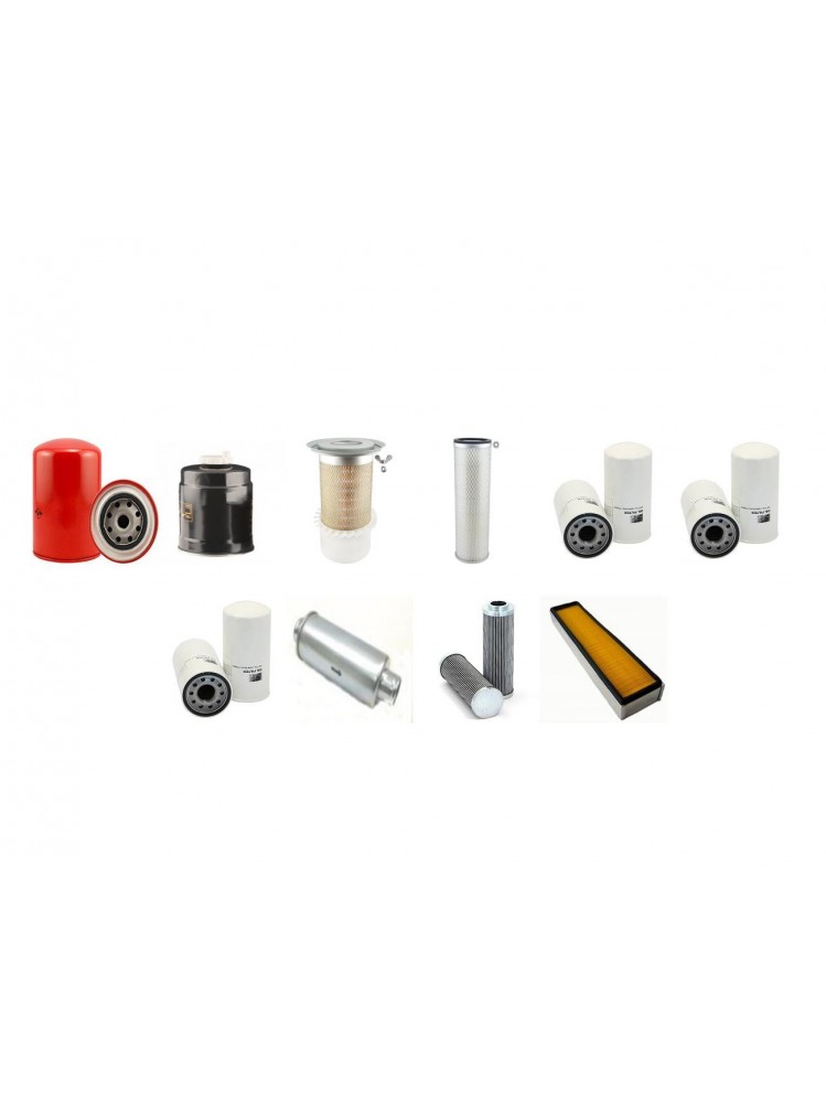 HUERLIMANN XT 130 Filter Service Kit w/6 ZYL TURBO Eng.