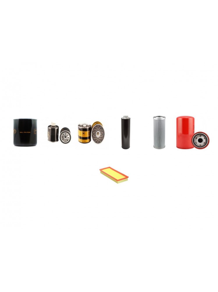 JD Forwarder/Timberjack250U TURBO Filter Kit