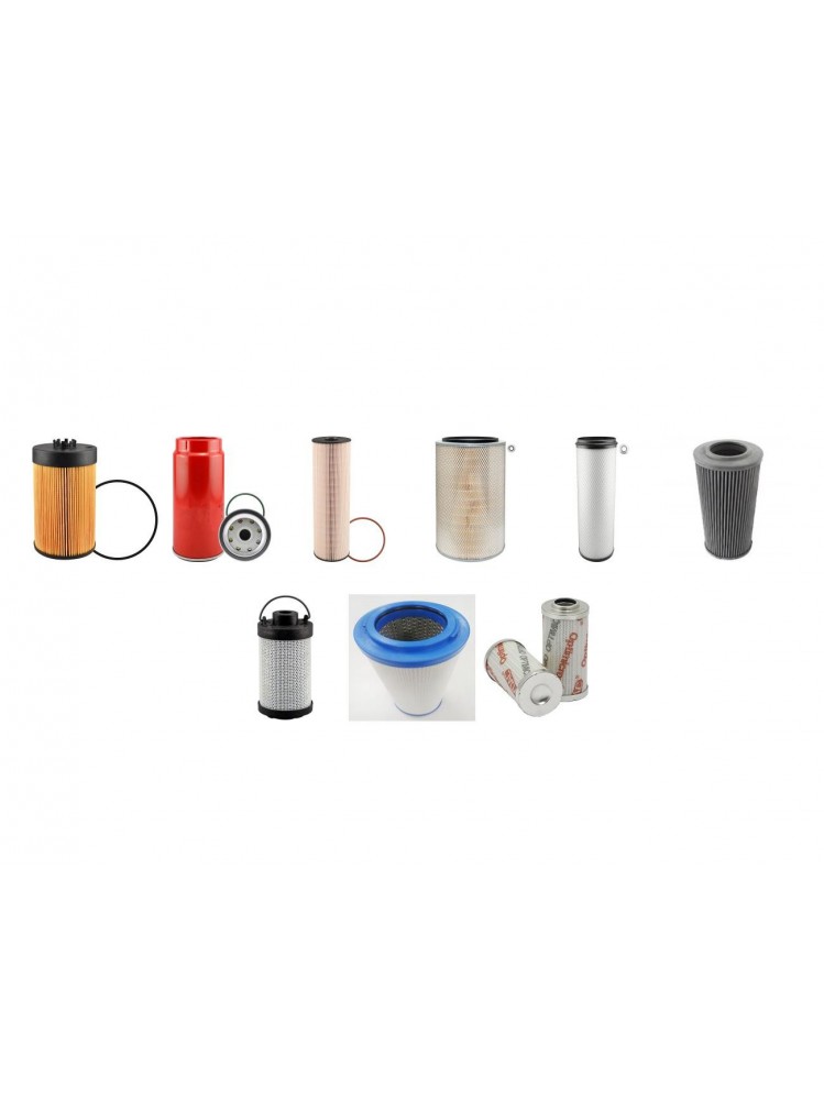 KRONE BIG X 700 Filter Service Kit w/MAN V8 D2868 Eng.