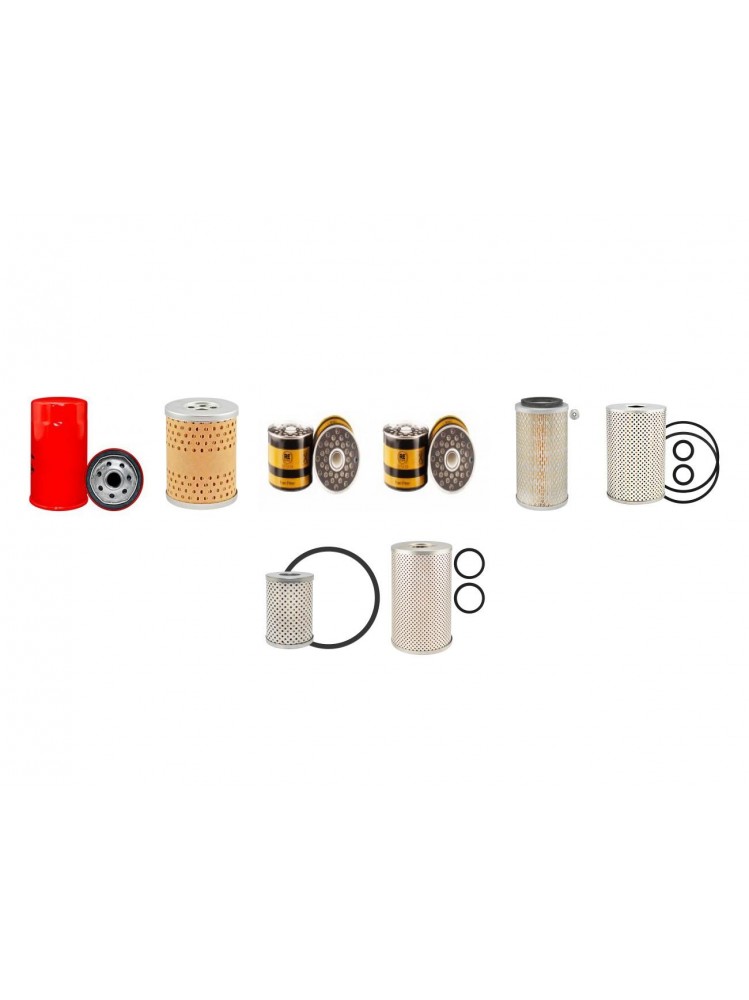 CAT V 30 B Filter Service Kit w/Perkins  Eng. SN  52/57W1-