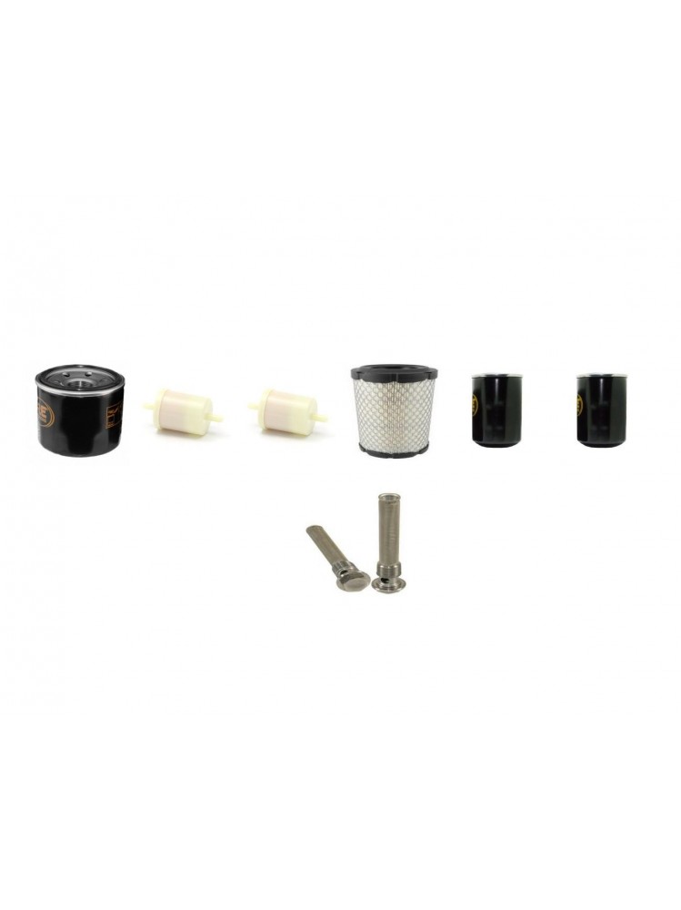 KUBOTA BX 1830 D Filter Service Kit w/Kubota D722 Eng.