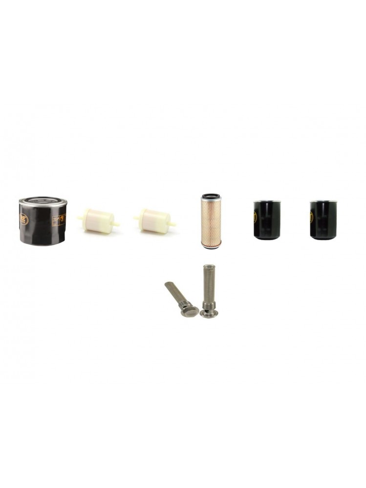 KUBOTA F 3060 Filter Service Kit w/Kubota V1305 Eng. SN  -10987