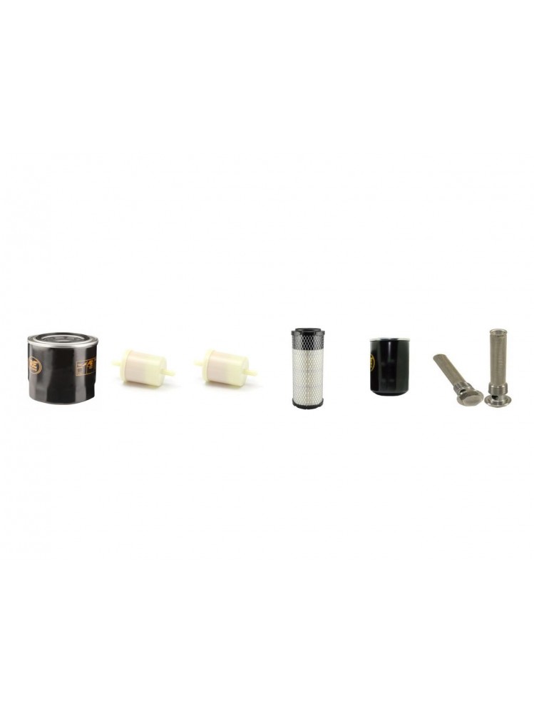 KUBOTA F 3060-R Filter Service Kit w/Kubota V 1305FM Eng. SN  10988-