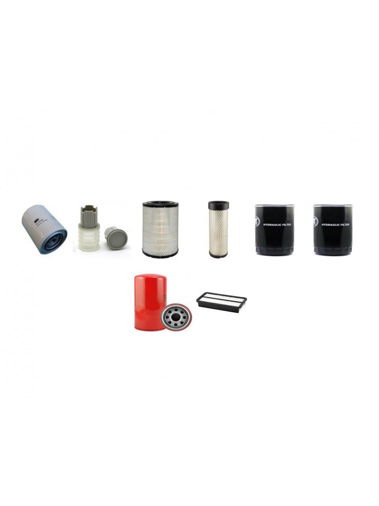 KUBOTA M 130 X Filter Service Kit w/Kubota V 6108 Eng.   YR  2010-