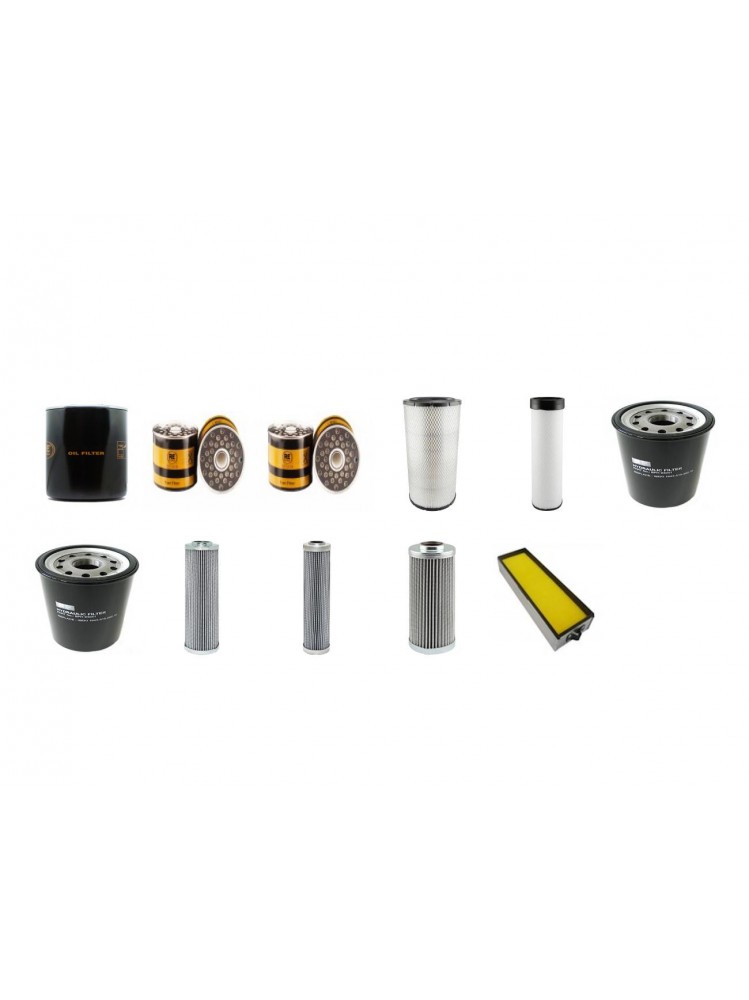 LANDINI LEGEND 120 NG Filter Service Kit w/Perkins 1006-60T Eng.