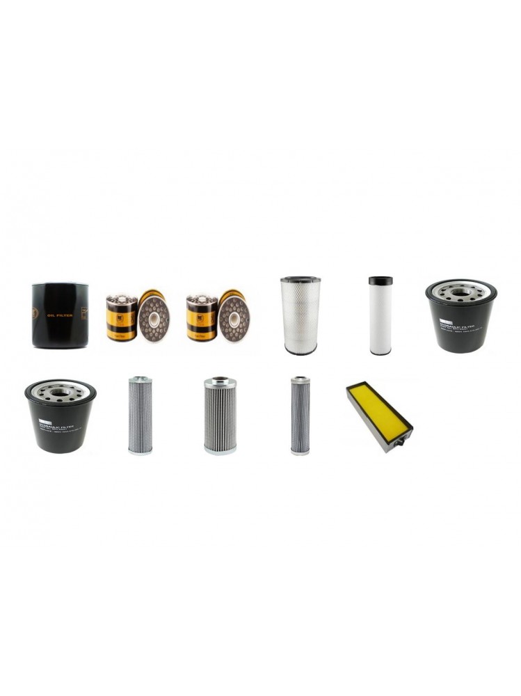 LANDINI LEGEND 140 NG Filter Service Kit w/Perkins 1006-60T Eng.   YR  2001-