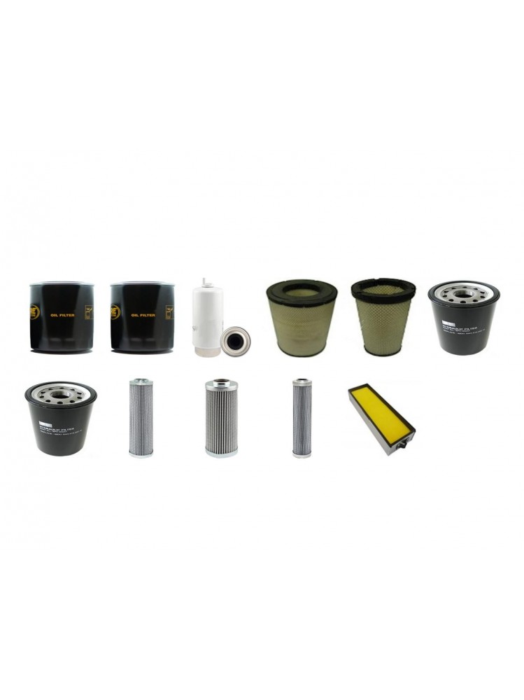 LANDINI LEGEND 185 TDI Filter Service Kit w/Perkins 1106-E60TA Eng.   YR  2004-