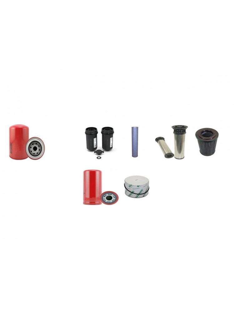 LOGSET 4-F GT Filter Service Kit w/AGCO POWER 49 AWF Eng.   YR  2014-