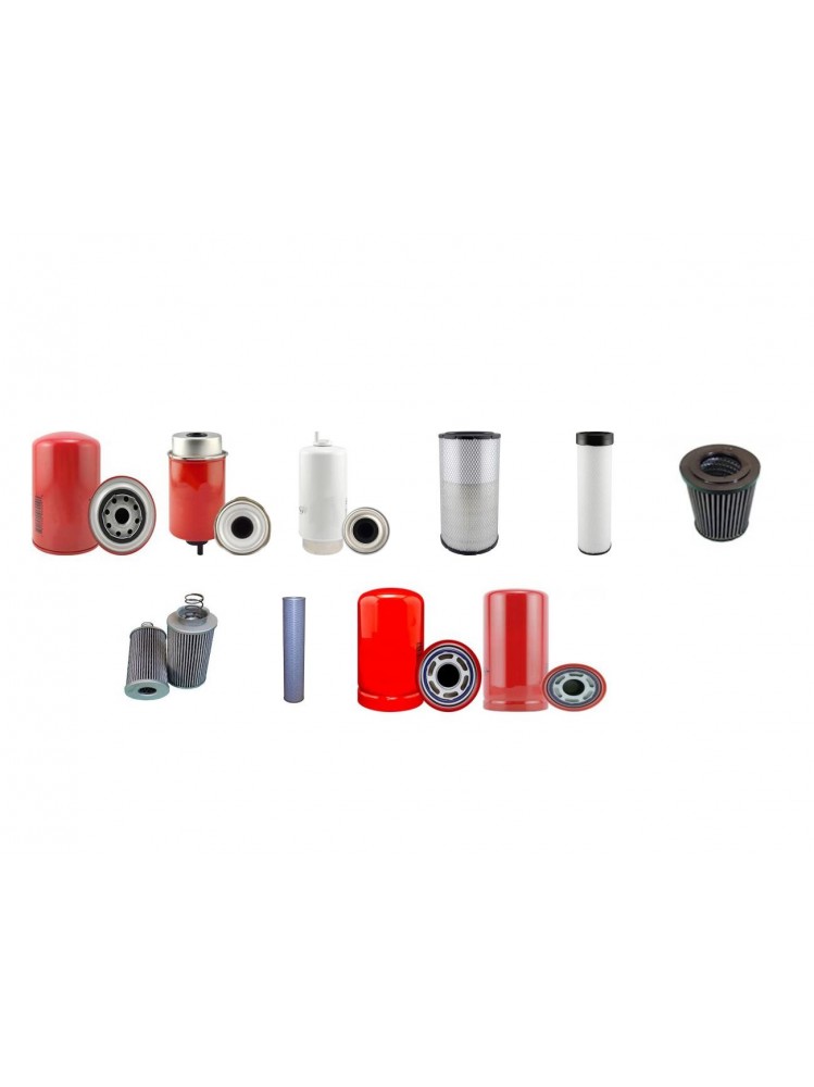 LOGSET 4 F TITAN Filter Service Kit w/SISU Eng.