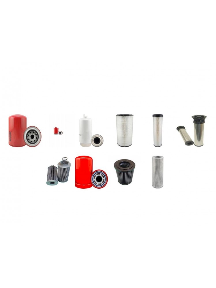 LOGSET 8 H TITAN Filter Service Kit w/SISU 74ETA Eng.