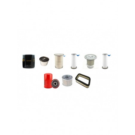 MASSEY FERGUSON MF390 Filter Service Kit w/Perkins A 4.248S Eng.