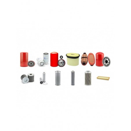 MASSEY FERGUSON MF6475  DYNA6 TIER3 Filter Service Kit w/Perkins 1106D-E66TA Eng. YR 2007-