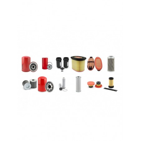 MASSEY FERGUSON MF7615 DYNA4+6 Filter Service Kit w/SISU Eng. YR 2013-