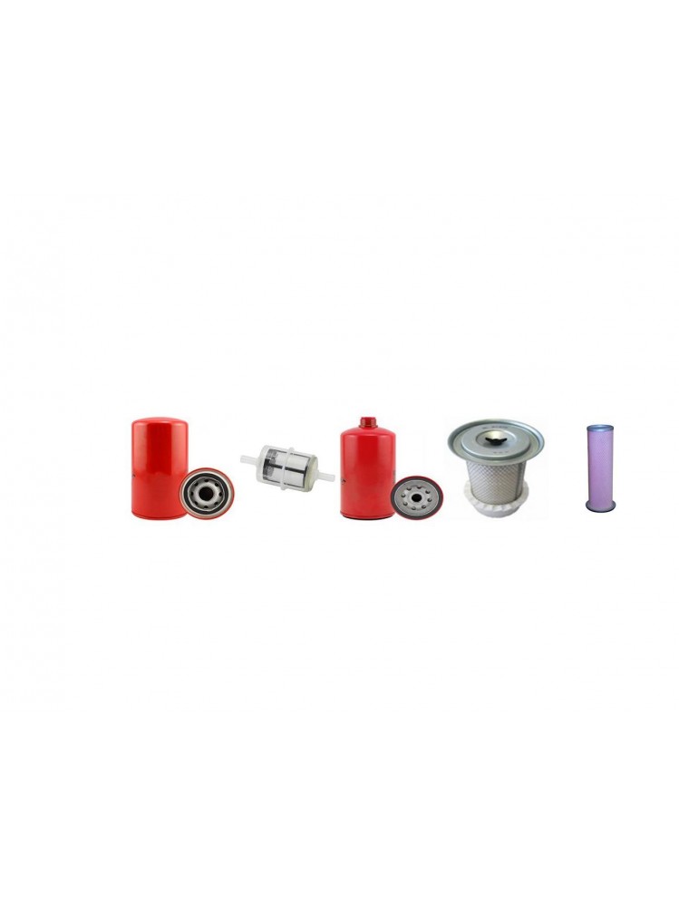 NH TN95A/DA/SA Air Oil Fuel Filter Kit