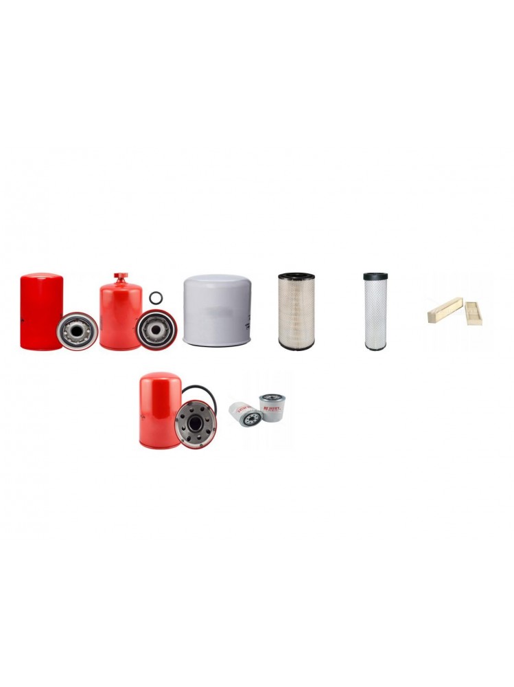 CHALLENGER SP 165 Filter Service Kit w/Cummins 6BT Eng.