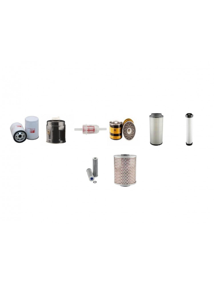 REFORM MULI 575 VM Filter Service Kit w/Perkins 704.TE2 Eng.