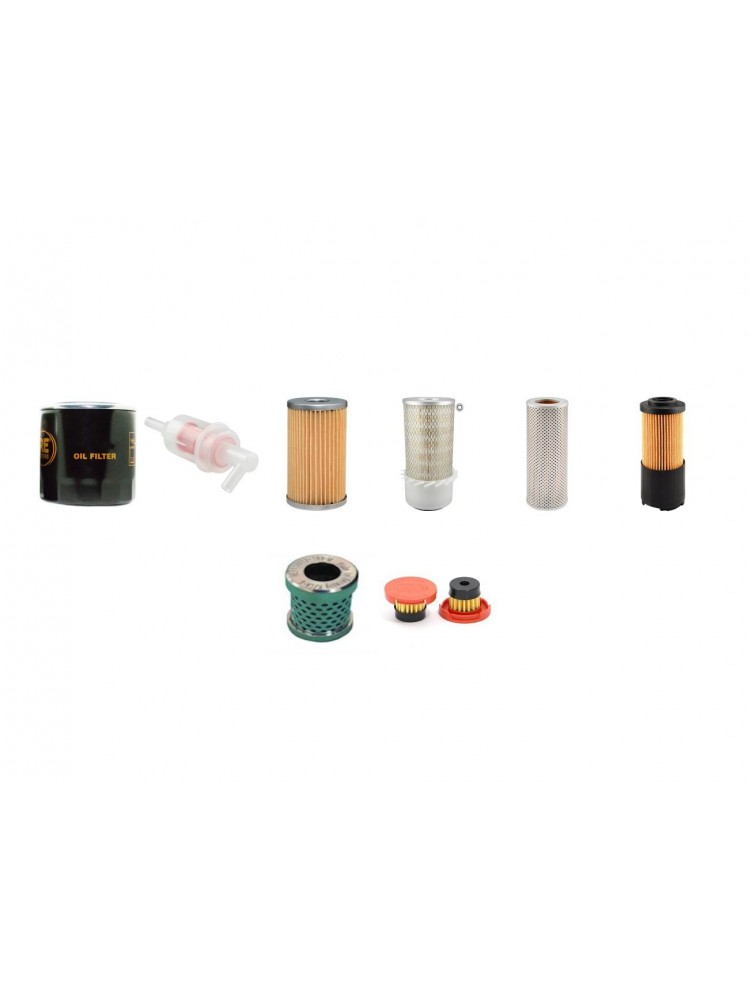 SCHAEFFER 448S Filter Service Kit w/Kubota V 2403M Eng.