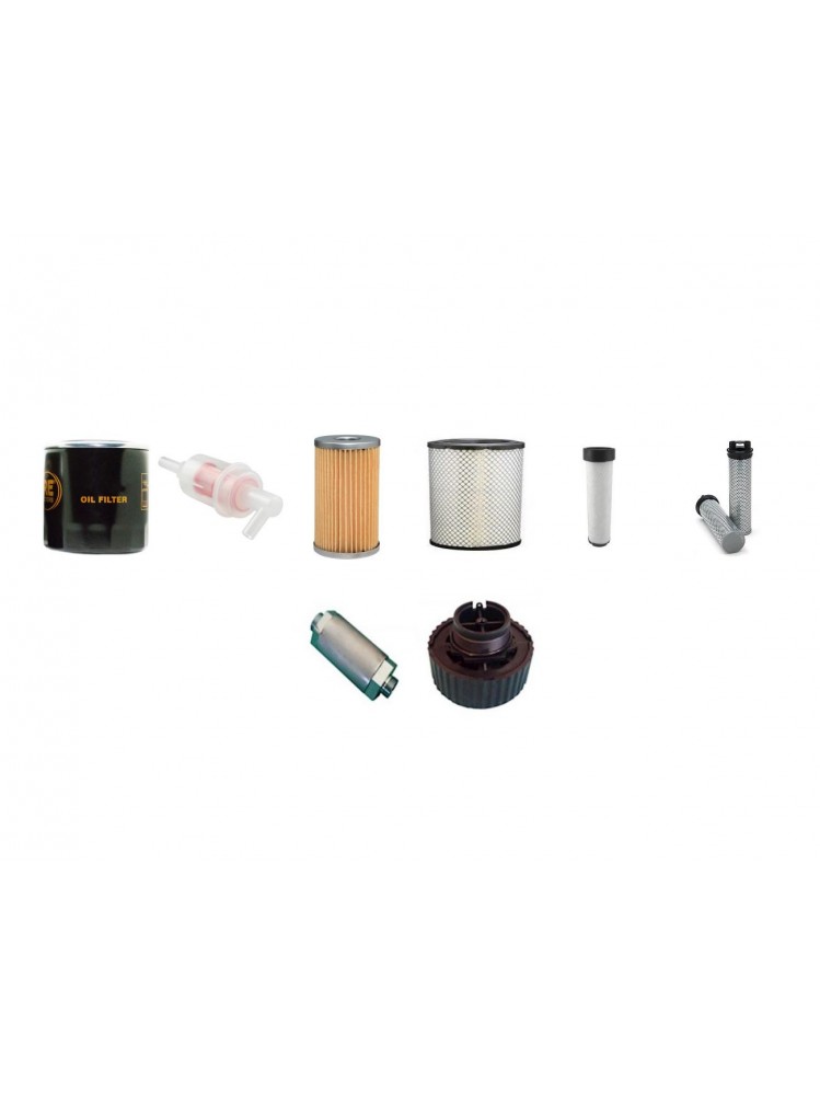 SCHAEFFER 3360 Filter Service Kit w/Kubota V 2403M-T Eng.