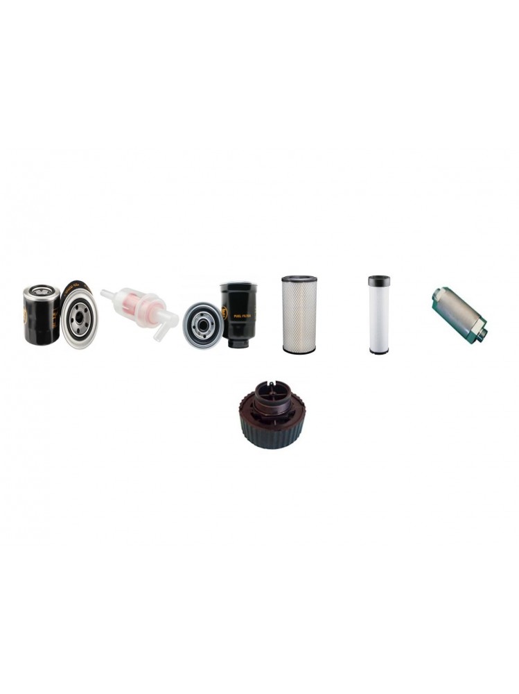 SCHAEFFER 6370 T Filter Service Kit w/Kubota V 3600 Eng.