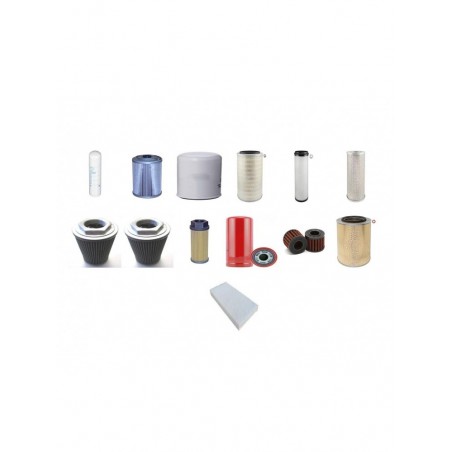 TRE EMME MM 180 B Filter Service Kit w/Deutz BF6M2012C Eng.