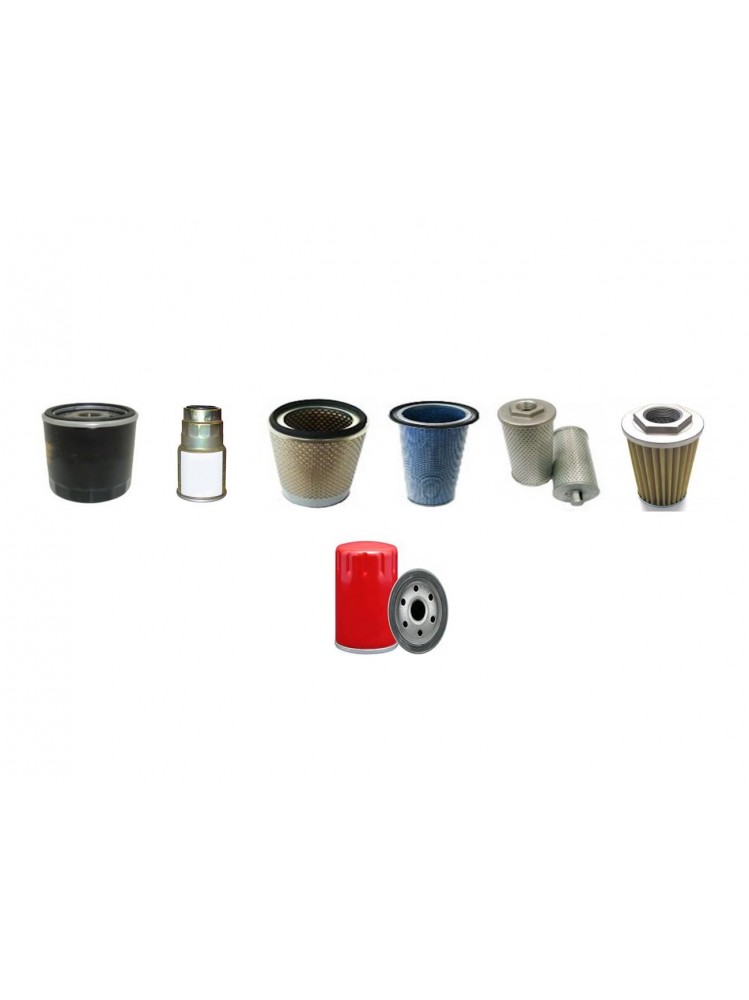 DAEWOO/DOOSAN D 20 G/F (M) Filter Service Kit w/Cummins B 3.3 Eng.