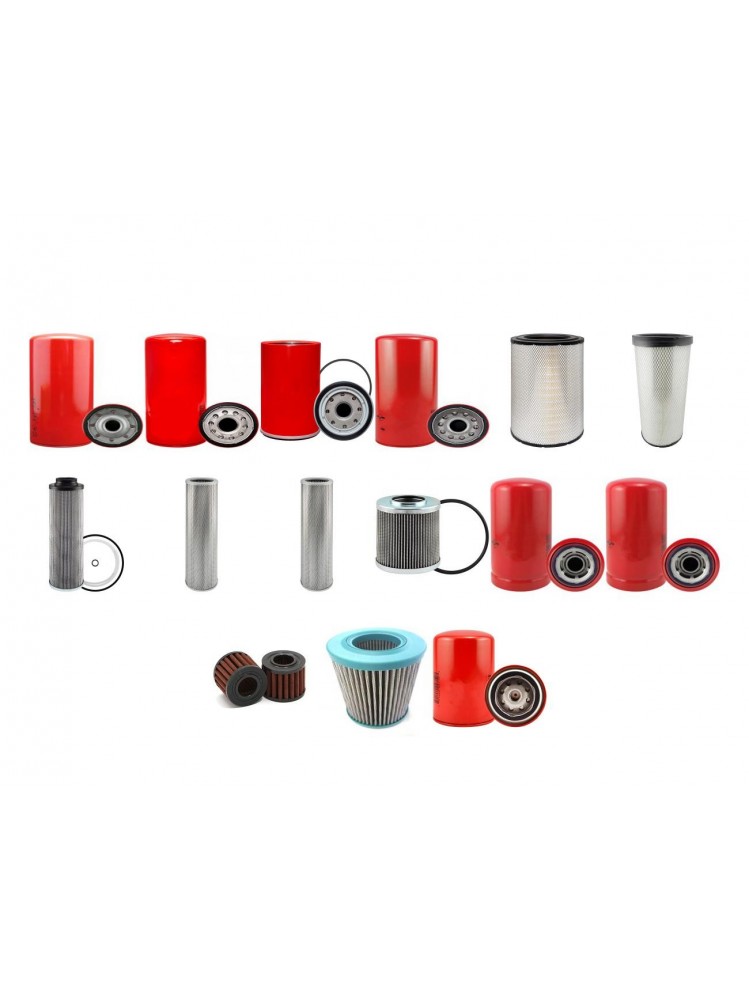 KALMAR DRF 450-65S5 Filter Service Kit w/VOLVO PENTA TWD 1240VE Eng.