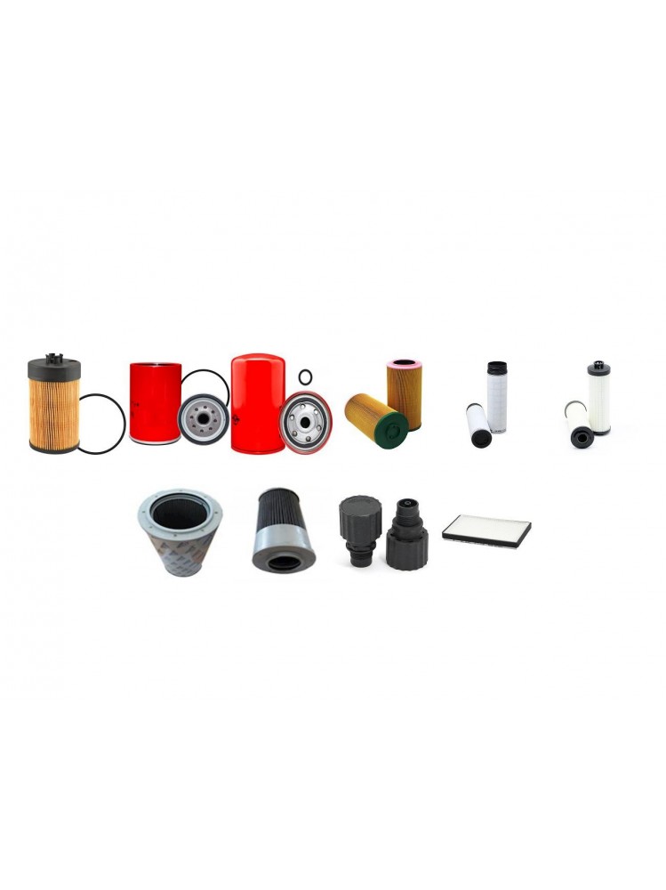 LINDE H 80 D (396) Filter Service Kit w/Deutz TCD 2012L04-2V Eng.   YR  2008-