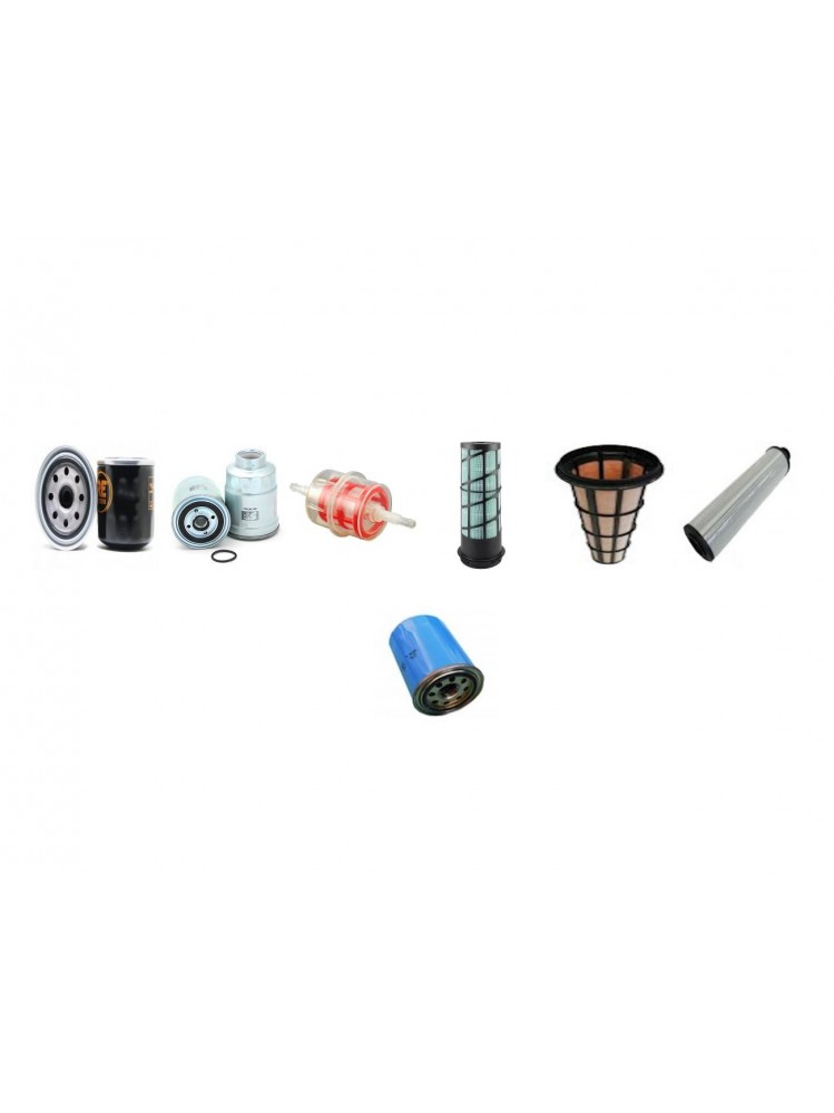 YALE GDP 35 VX Filter Service Kit w/Yanmar 4TNE98 Eng.