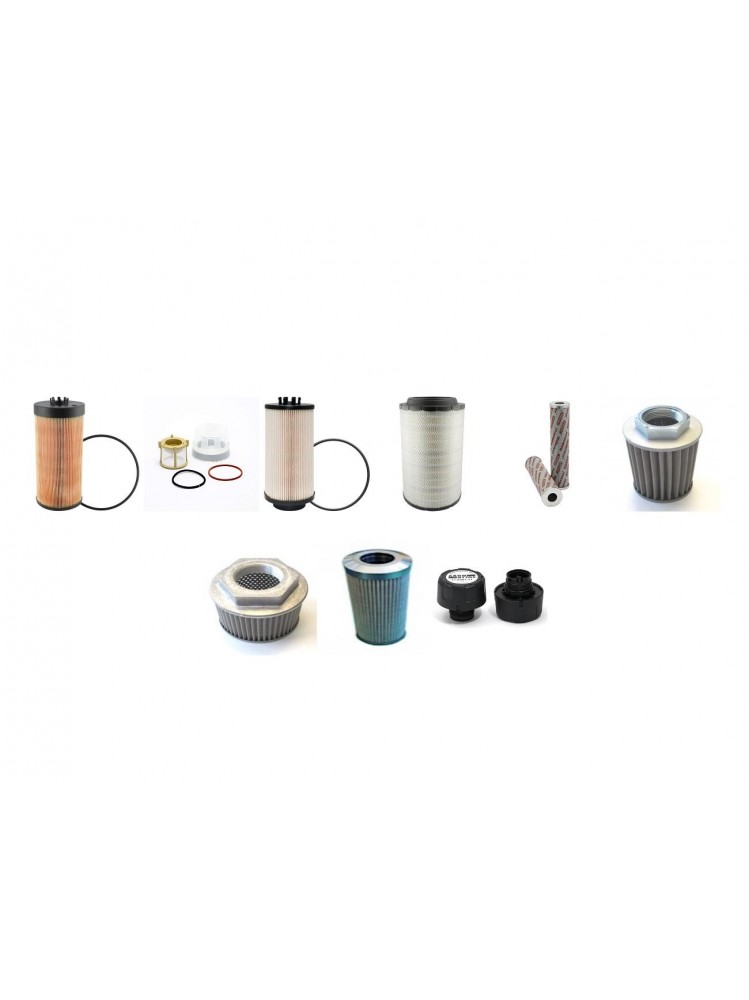 KAESSBOHRER PISTEN BULLY PB 600 (POLAR) Filter Service Kit w/MERCEDES OM 460LA Eng.
