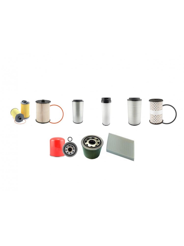 IVECO  BUS/CAR 10.6/ 12/ 13 Filter Service Kit w/CURSOR 9 Eng.   YR  9.13-