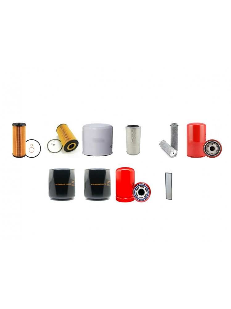 CLAAS DOMINATOR 98 SL Filter Service Kit with Mercedes Om366A Eng