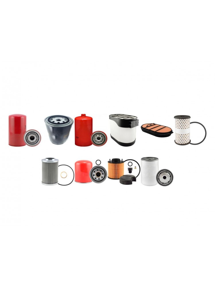 BOVA VDL CLE/CLF/SLF 120-250 Filter Service Kit w/CUMMINS ISBE4/5-250 Eng.   YR  5.07-