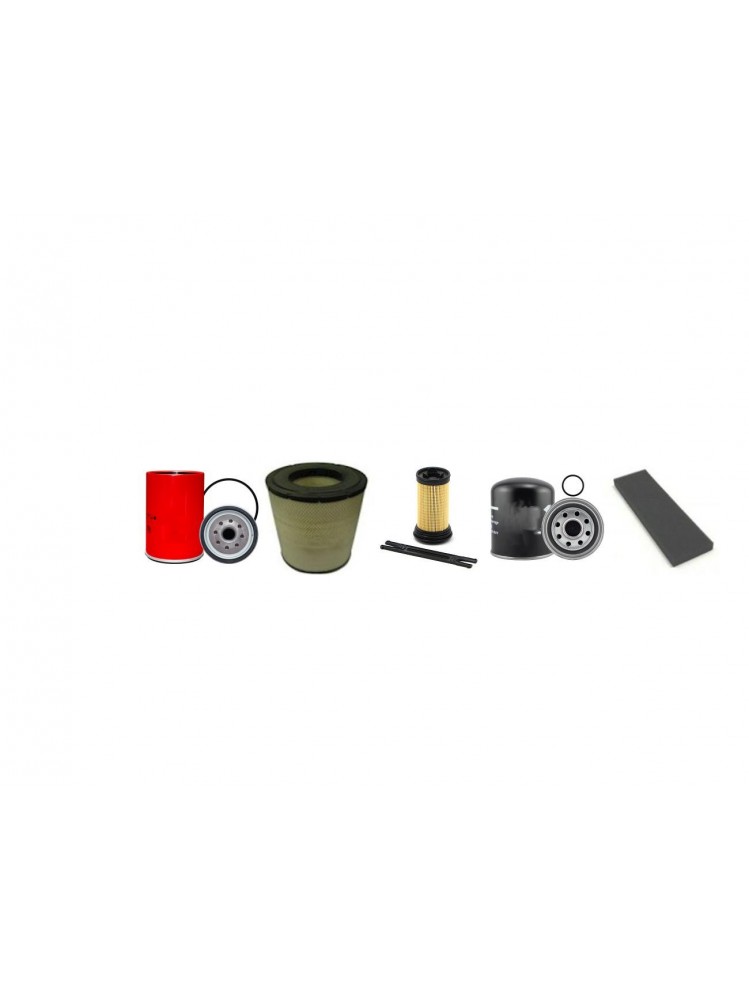 VOLVO BUS - CAR FL III 210 Filter Service Kit w/D5K210 Eng.   YR  5.2013-