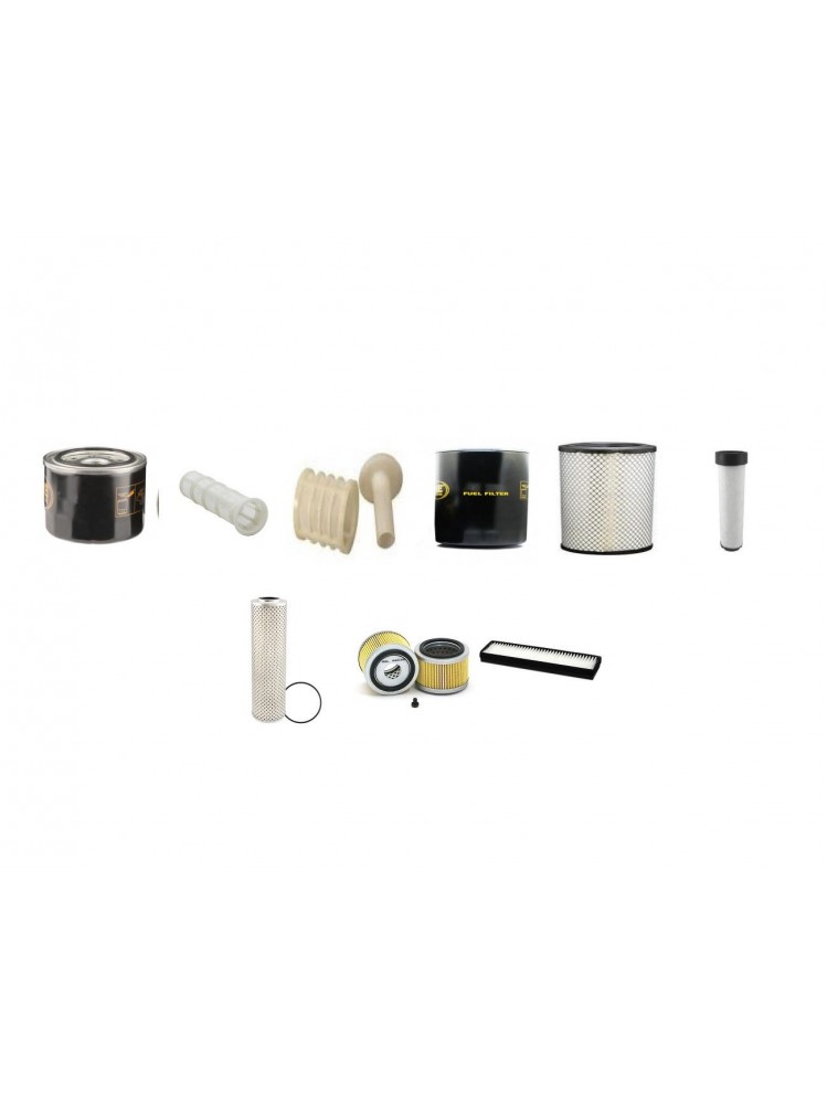 Doosan DX62R3 Filter Kit