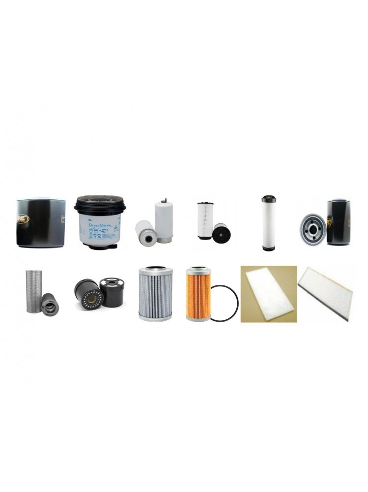 JCB JZ 140 Filter Service Kit w/JCB Eng.   YR  2017-