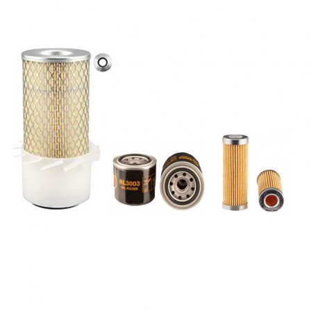 KUBOTA B 5200E Filter Service Kit w/Kubota D 750 Eng.