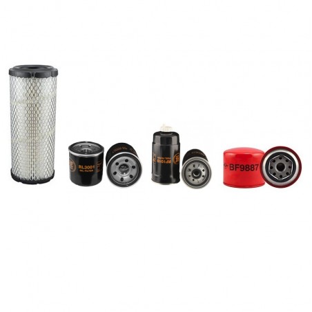 BARRUS SHIRE 40, 40H, 45, 45H, 50 Filter Service Kit w/Yanmar Eng. 2xFuel