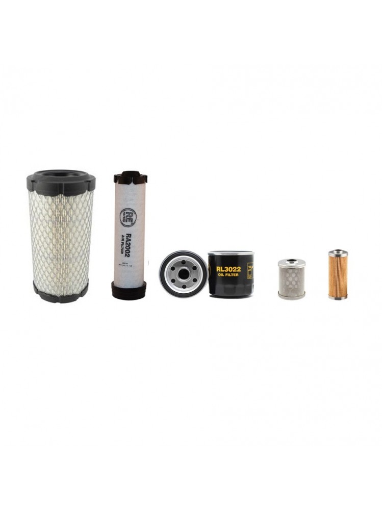 Hitachi ZX16 Excavator Filter Kit