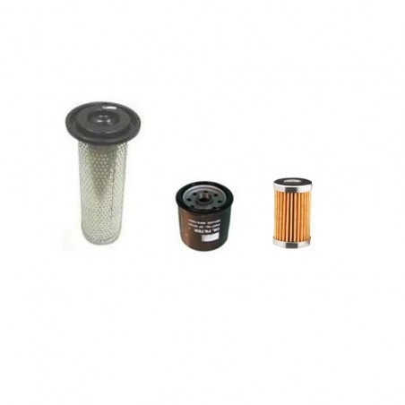 ISEKI TF321F/FH Filter Service Kit w/Iseki E 3112 Eng. Air, Oil, Fuel Filters