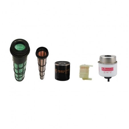 JCB 8030(ZTS) Filter Service Kit w/Perkins 403D-15 TIER 3 Eng. Air, Oil, Fuel Filters