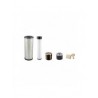 TAKEUCHI TL 130 Filter Service Kit w/Yanmar 4TNV98-YTBL Eng. Air, Oil, Fuel Filters