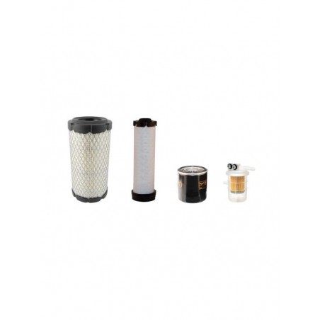 TEREX TC15 Filter Service Kit w/Mitsubishi L3E Eng. Air, Oil, Fuel Filters