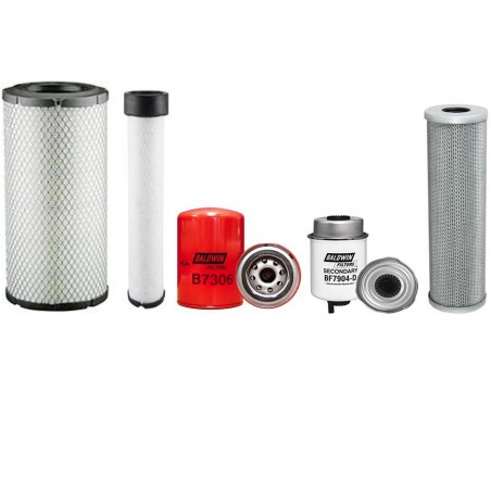 AHLMANN AX100 Filter Service Kit withJohn Deere 4024T456015 Eng 2008-