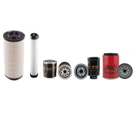 ATLAS COPCO QAS40 Compressor Filter Service Kit with Kubota V 3800DI-T Eng