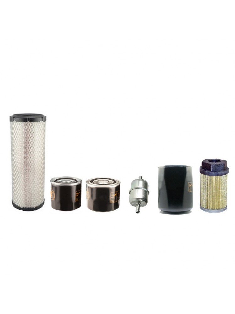 AUSA D 120 AHG/AHA 4X4 Filter Service Kit withKubota D1105 Eng 2005-